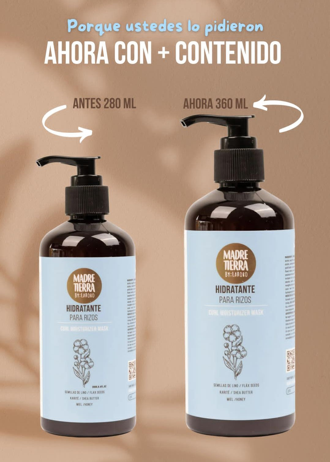 Hidratante para rizos NUEVA FÓRMULA⭐ - Madre Tierra Oficial