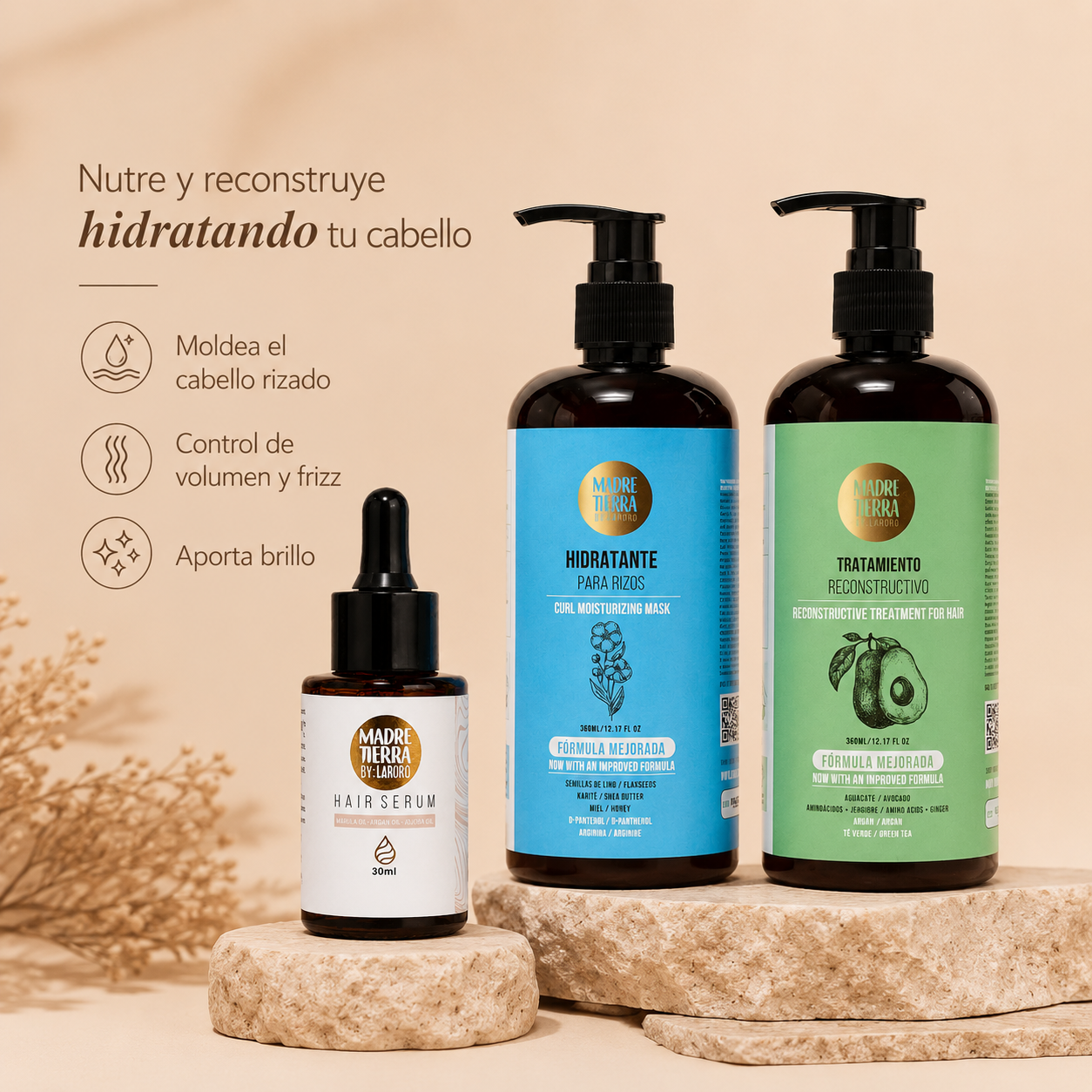 Kit para cabello rizado