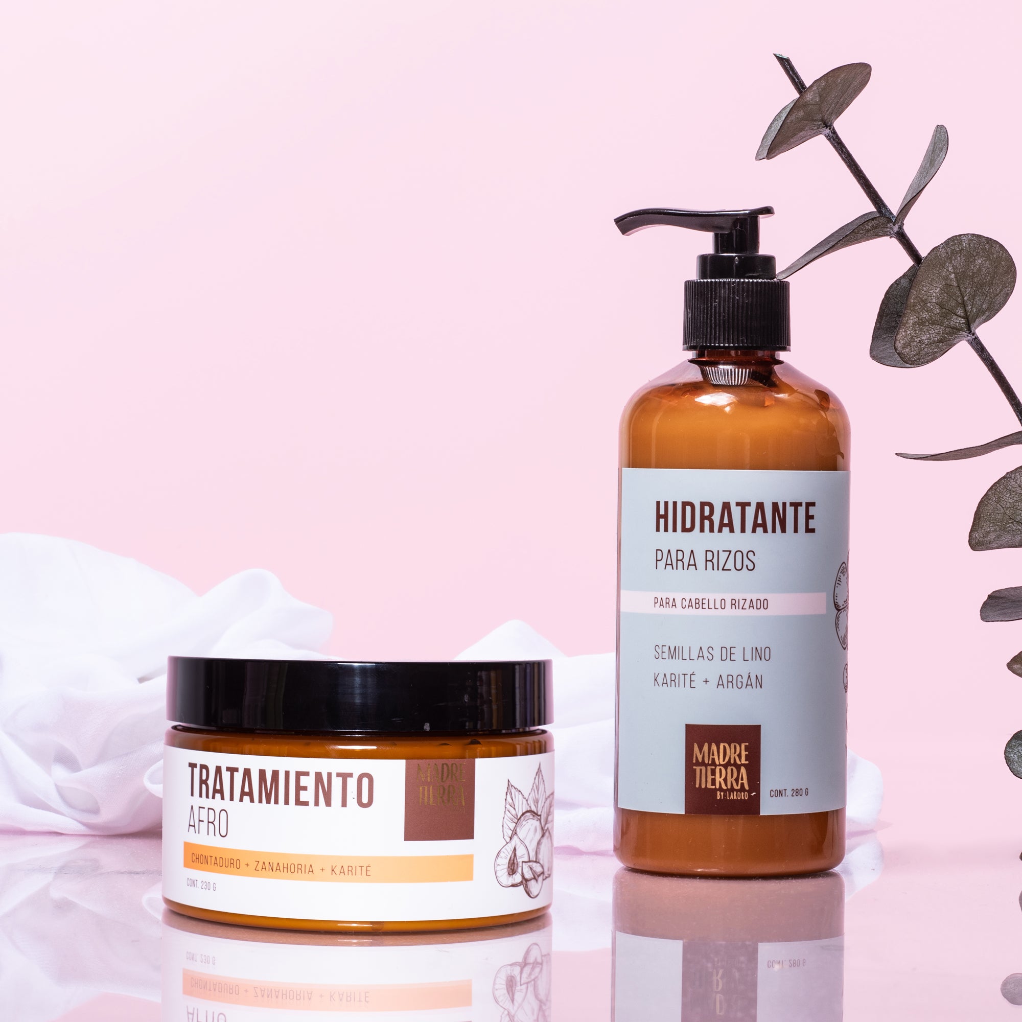 Tratamiento Afro + Hidratante para rizos - Madre Tierra Oficial