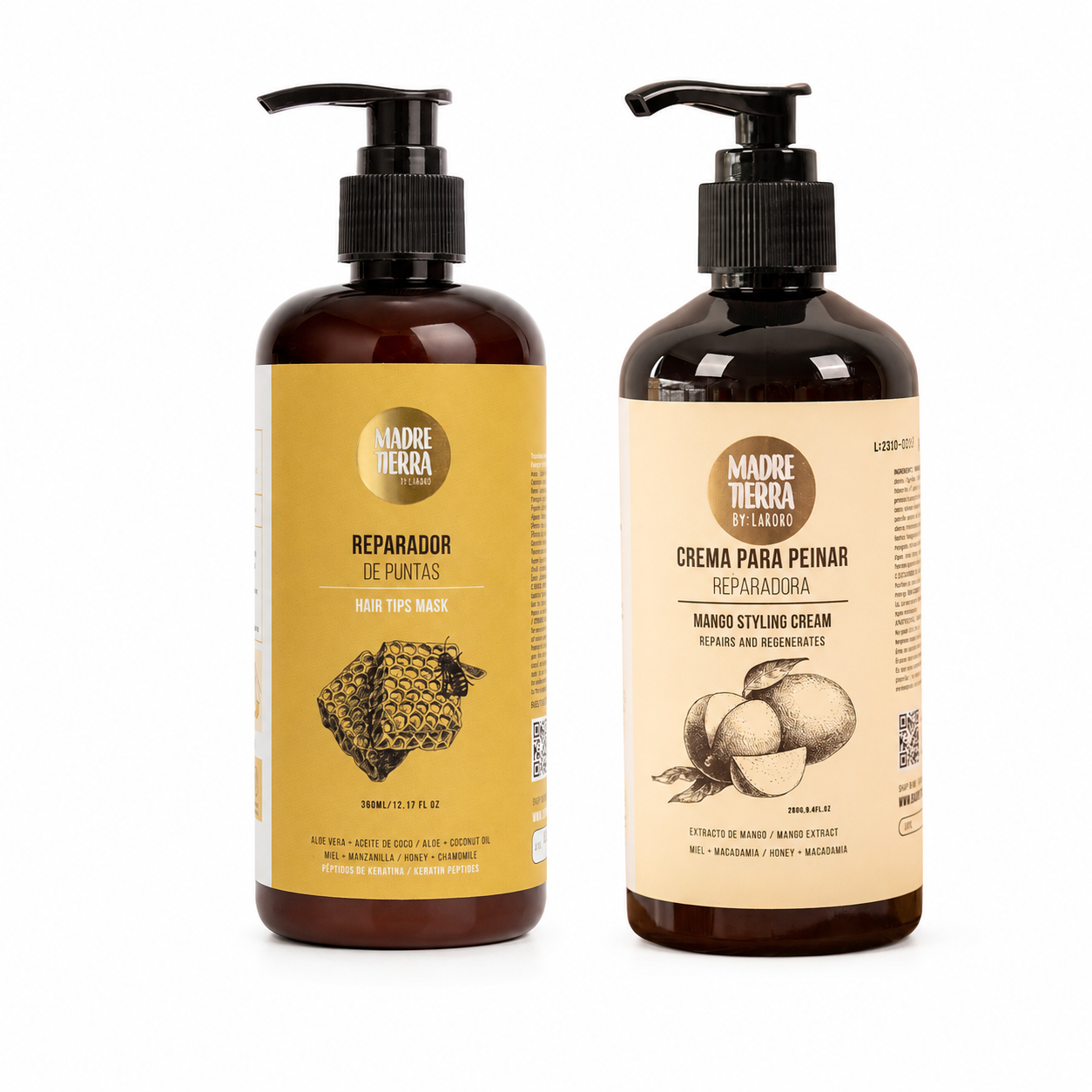 Reparador de puntas + Crema para peinar